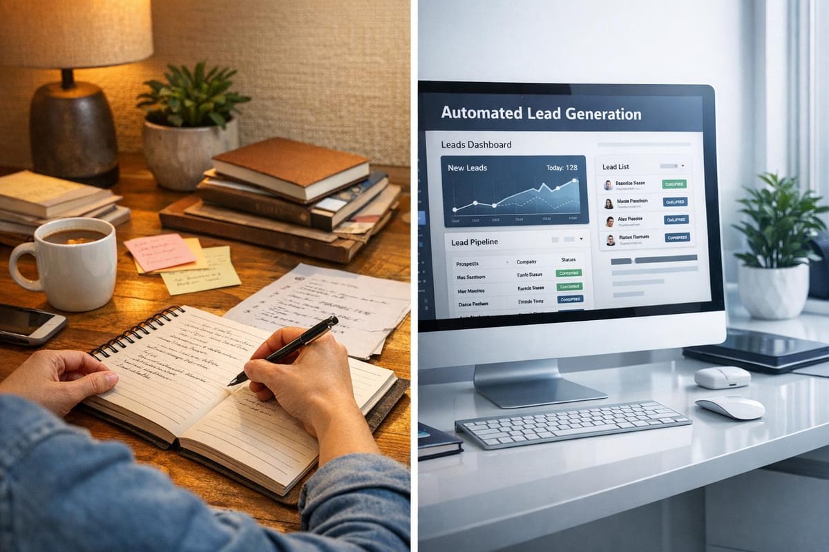 Manual vs Automated Lead Generation: A Comparison