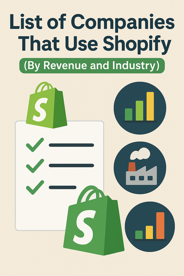 List of Companies That Use Shopify (By Revenue and Industry)